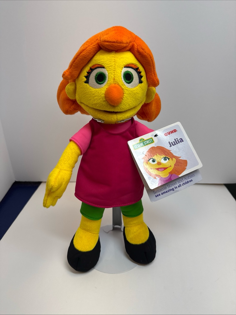 GUND Julia autism awareness Sesame Street Plush.